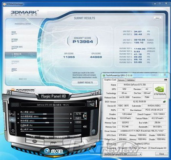 Galaxy GeForce GTS 250 dual chip